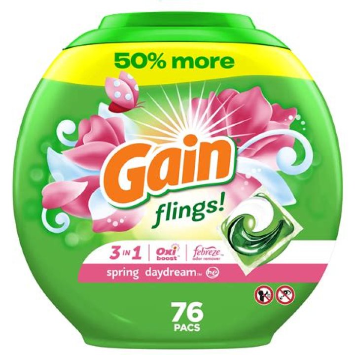 Are gain flings laundry detergent?