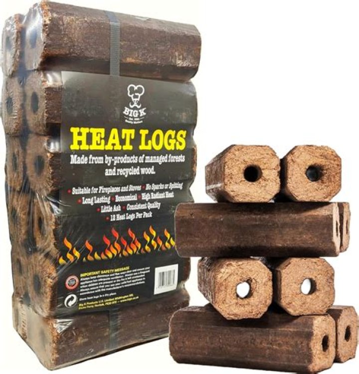 Are heat logs better than wood?