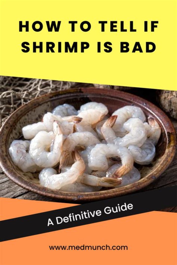Are shrimp bad if they smell fishy?