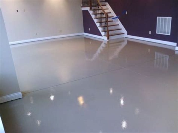 Can I paint a concrete floor with regular paint?