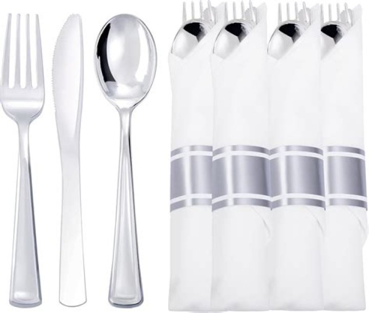 Can plastic silverware be recycled?