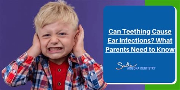 Can smoking around a child cause ear infections?