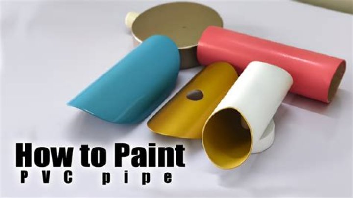 Can you paint PVC piping?