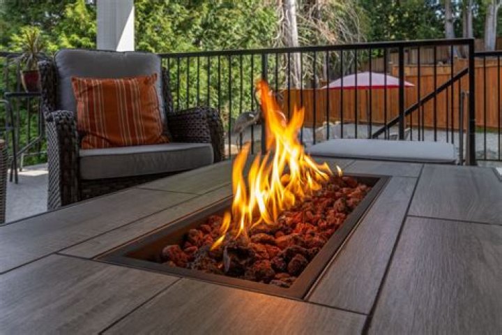Can you put a fire pit on mulch?