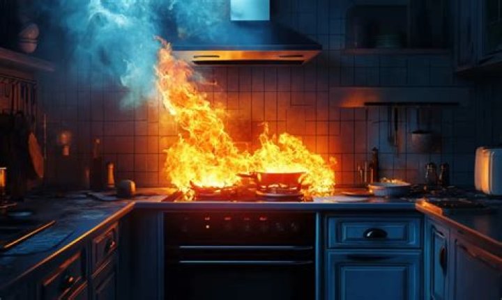 Can you use flour on a grease fire?