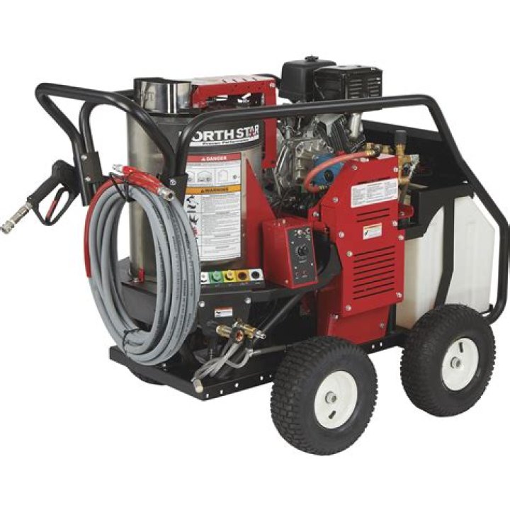 Can you use hot water pressure washer?