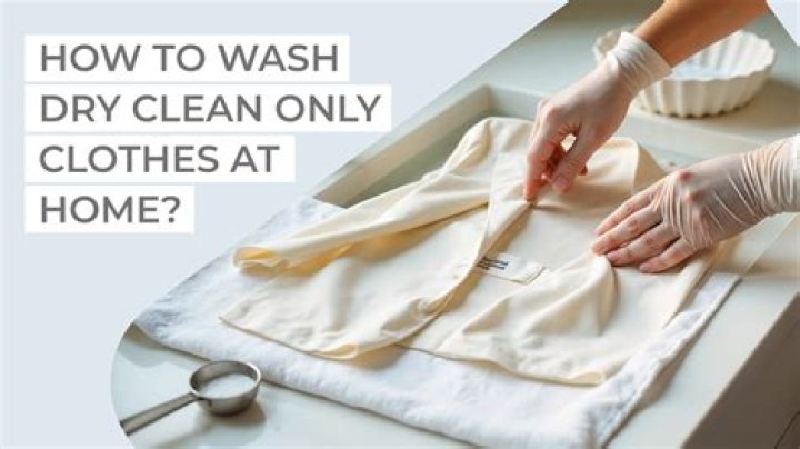Can you wash a dry clean only suit?