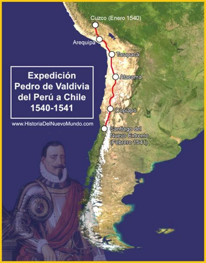 ¿Cuál era el objetivo de Pedro de Valdivia en Chile?
