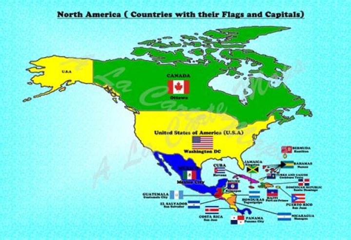 ¿Cuántos países hay en América del Norte?