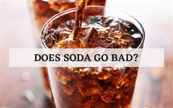 Does soda go bad after opened?