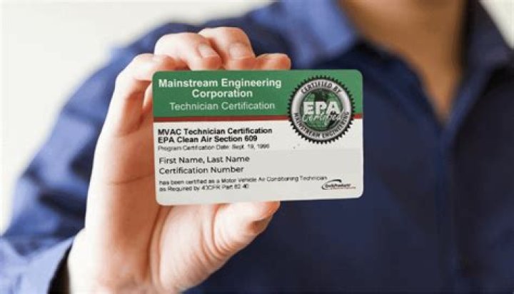 How do I become EPA certified for freon?