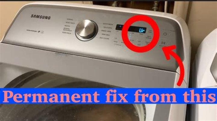 How do I clear the Sud error on my Samsung washer?