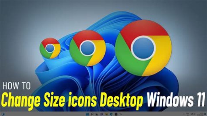 How do I make the icons bigger on Google Chrome?