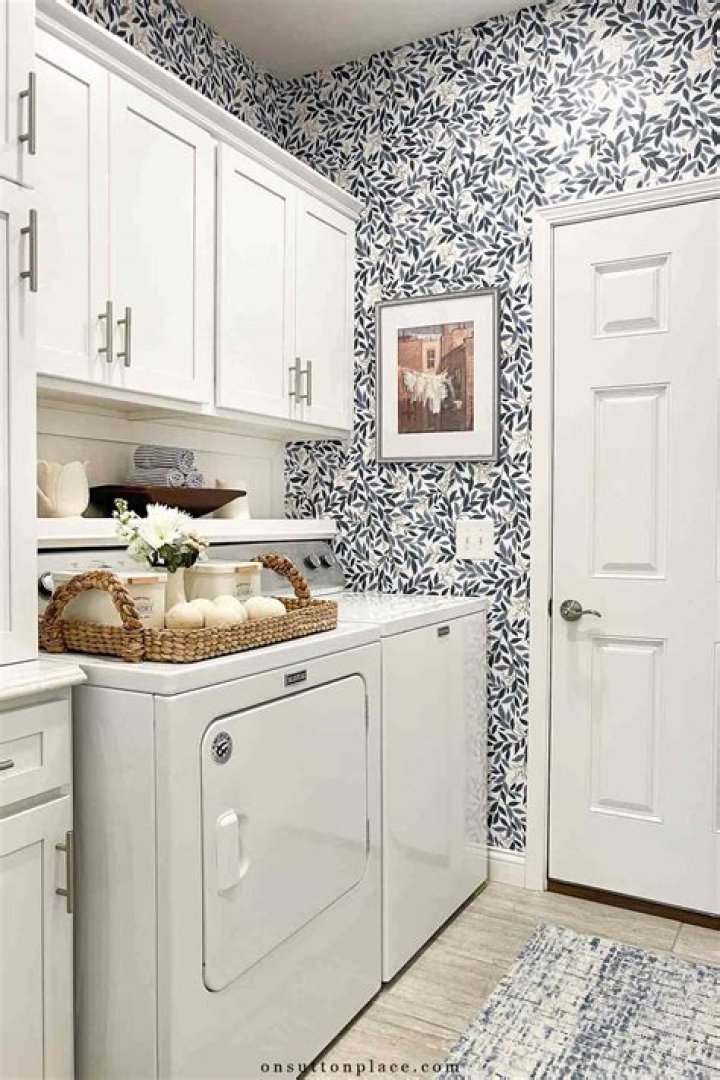 How do I make the most of my small laundry room?