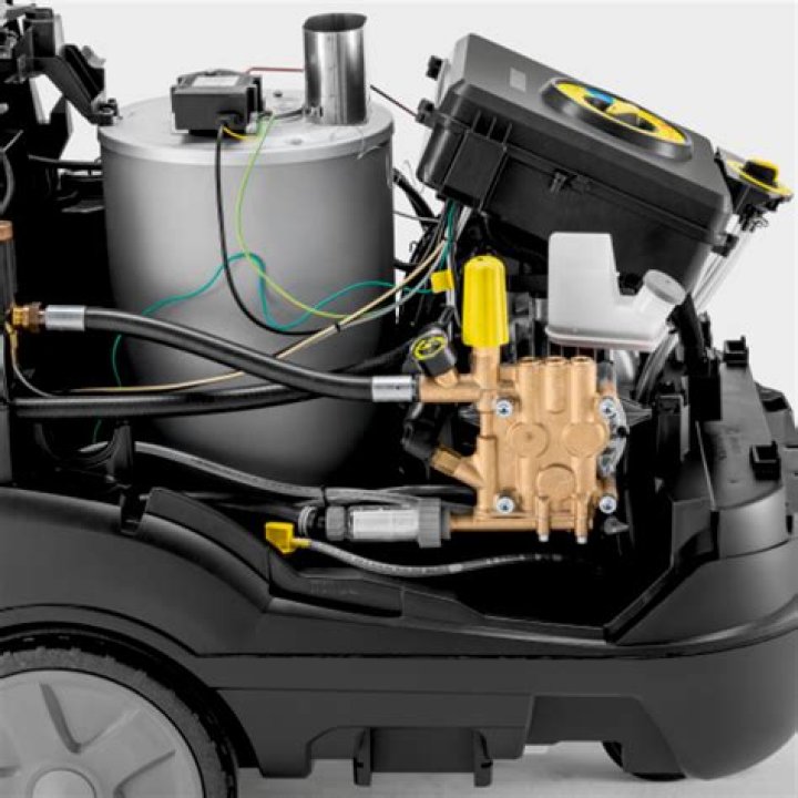 How do you change a spill valve on a Karcher pressure washer?