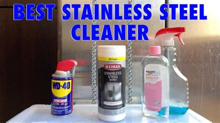 How do you disinfect stainless steel?