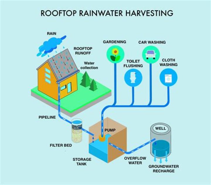 How do you filter rainwater harvesting?