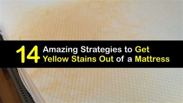 How do you get yellow stains out of Formica?