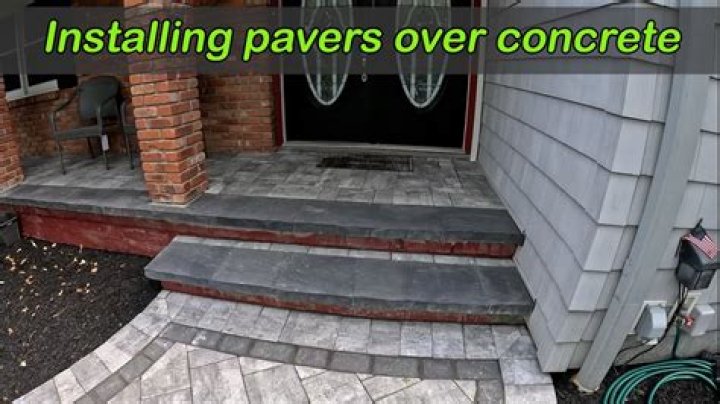 How do you install patio pavers over dirt?