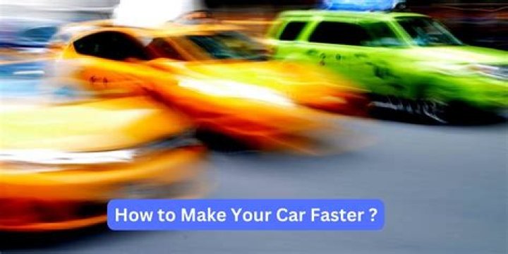 How do you make your car snow faster?
