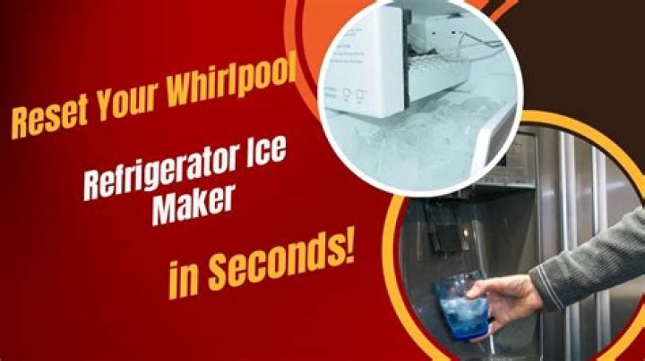 How do you unfreeze a whirlpool ice maker?