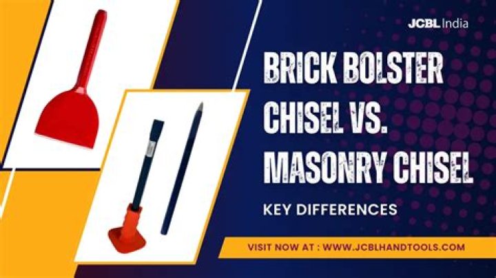 How do you use a brick chisel?