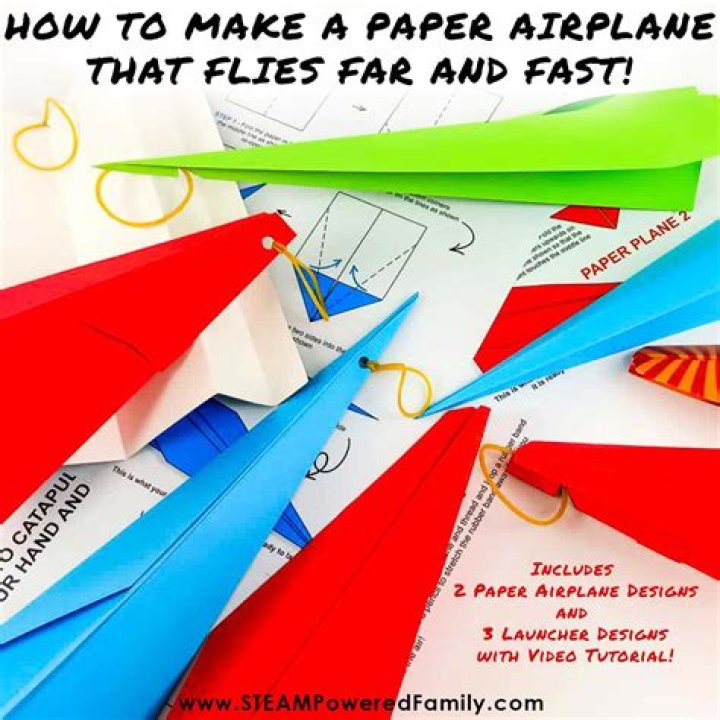 How does a paper plane work?