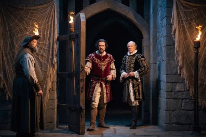 How does the appearance of the porter in Scene 3 contribute to the suspense?