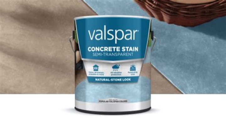How long does it take for Valspar concrete paint to dry?