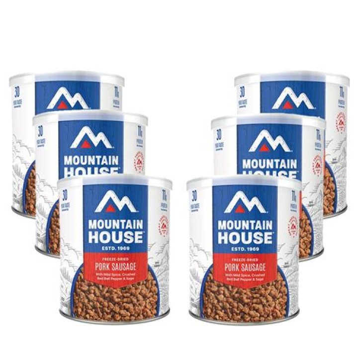 How long does Mountain House freeze dried food last?