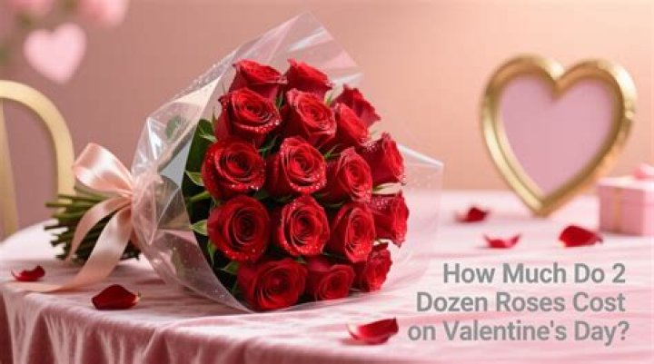How much do a dozen roses cost on Valentine's Day?
