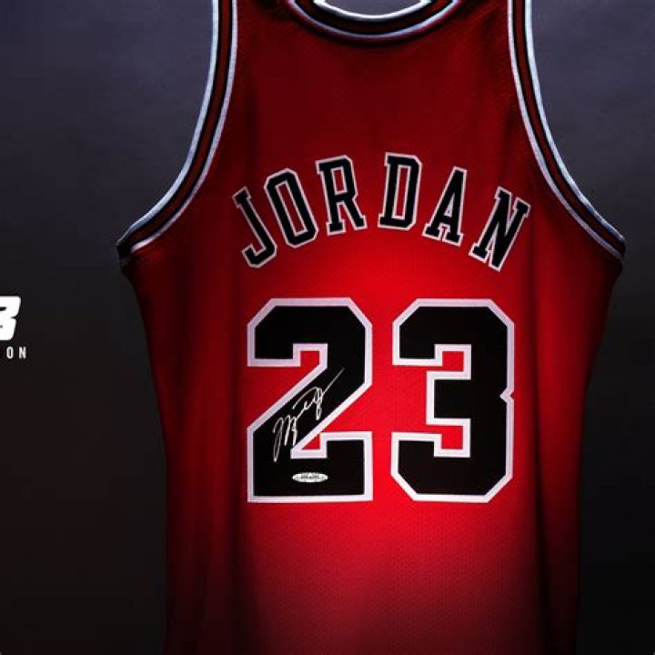 How much does a Michael Jordan jersey cost?