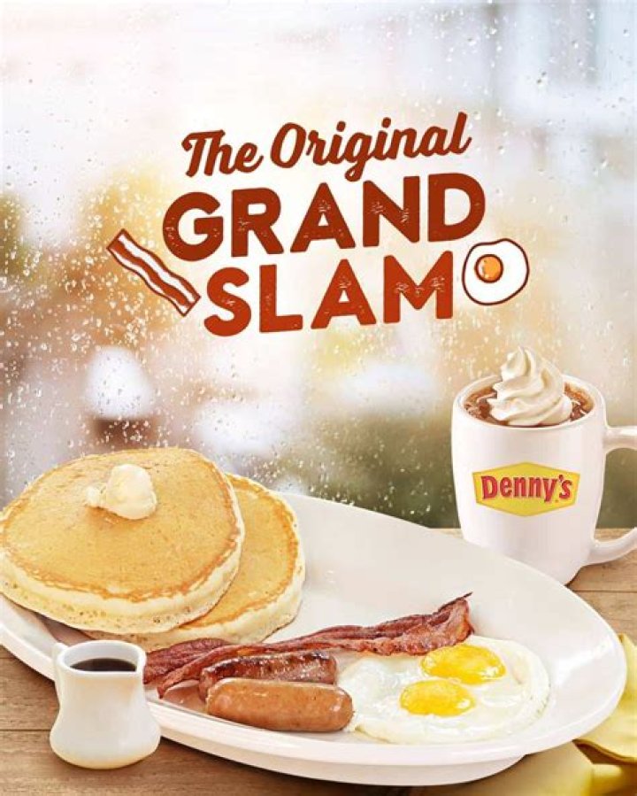 How much is a Grand Slam at Dennys?