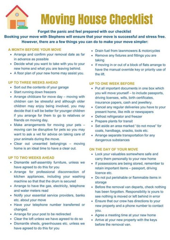 How quickly can you move into a house?