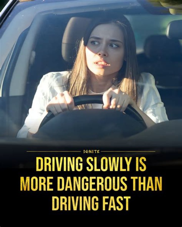 Is driving fast dangerous?