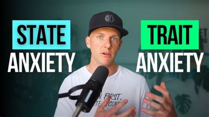 What's the difference between state and trait anxiety?