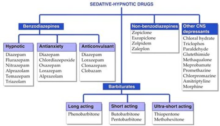 What are sedative hypnotic or anxiolytic drugs?