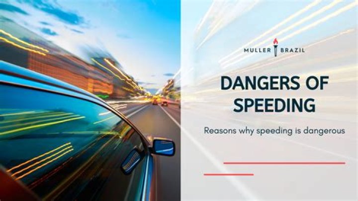 What are the risks of speeding?