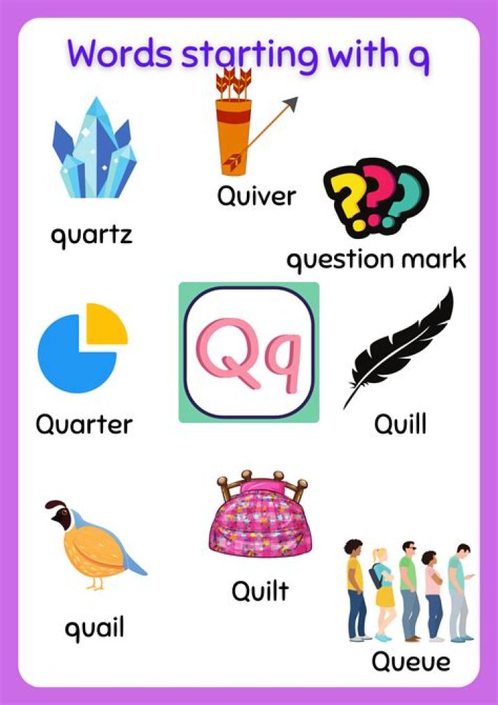 What are words that start with Q?