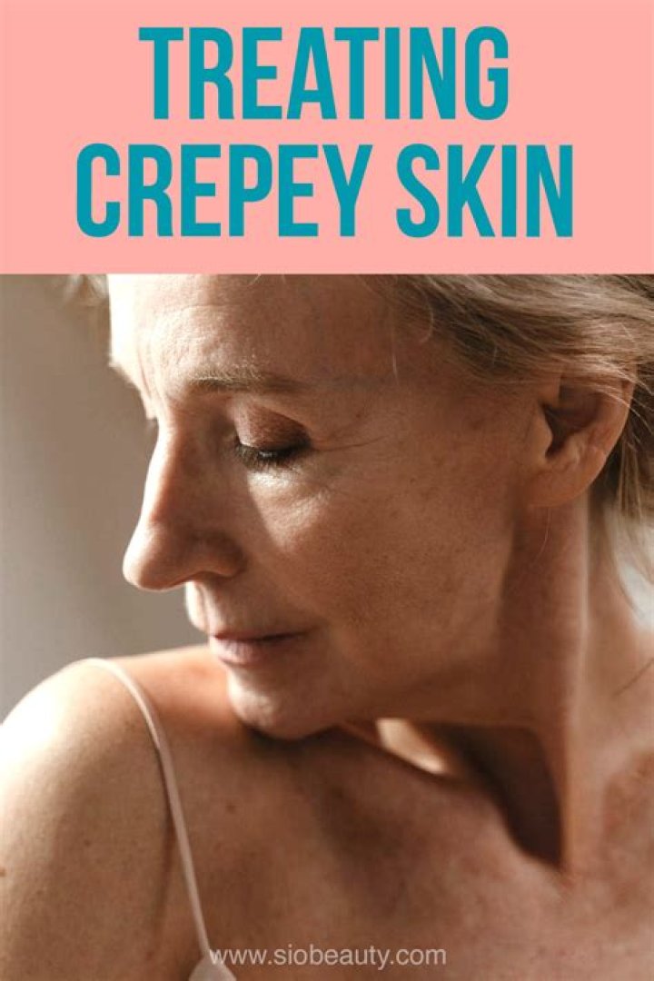 What causes Crepey skin on arms?