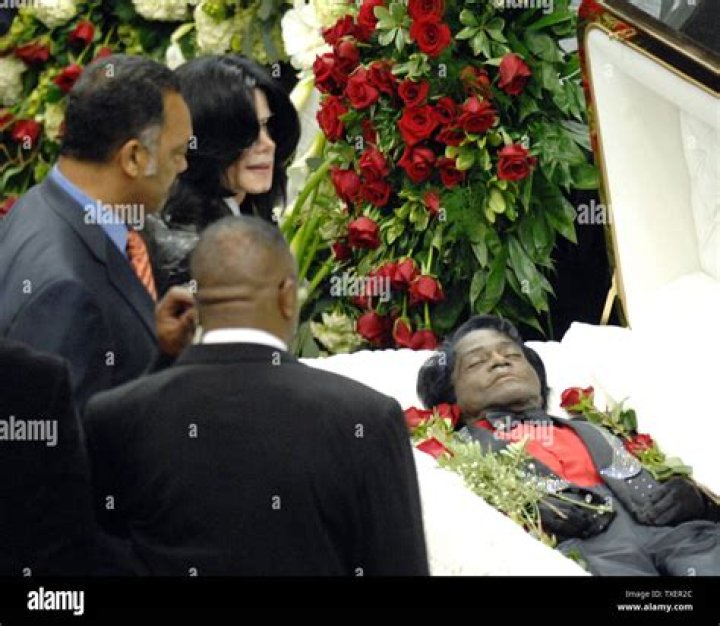 What celebrities attended Michael Jackson's funeral?