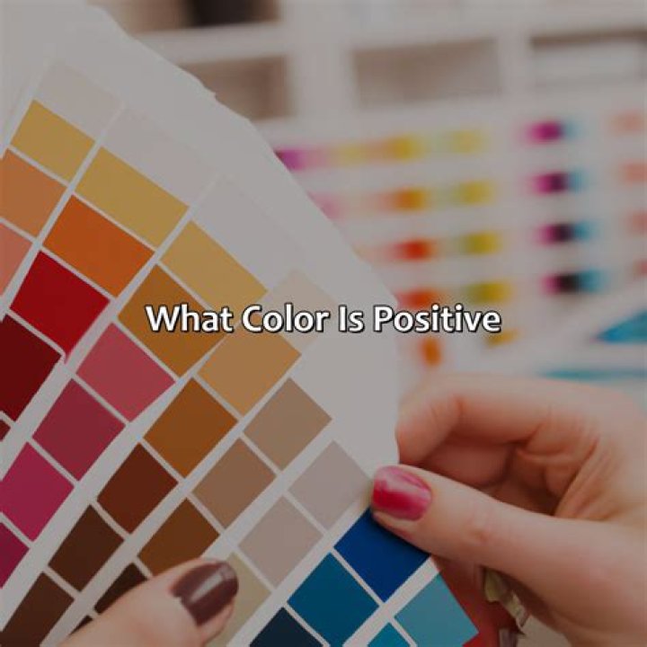 What color is positive space?