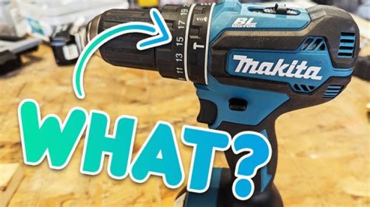 What do drill settings mean?