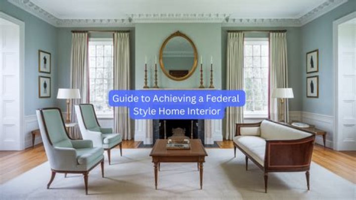 What does a federal style home look like?