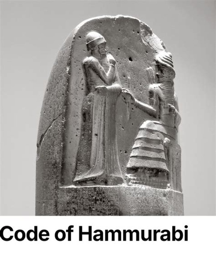 What does an eye for an eye mean in Hammurabi's code?
