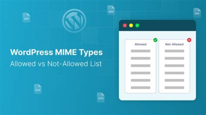 What does MIME type mean?