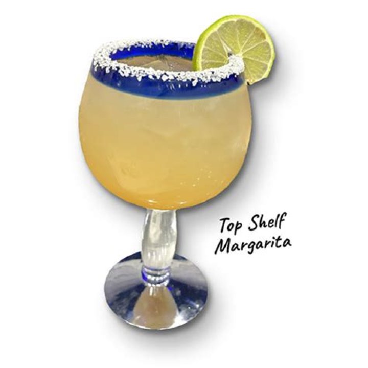 What does Top Shelf Margarita mean?
