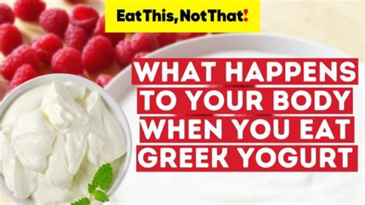 What happens if you eat yogurt before bed?