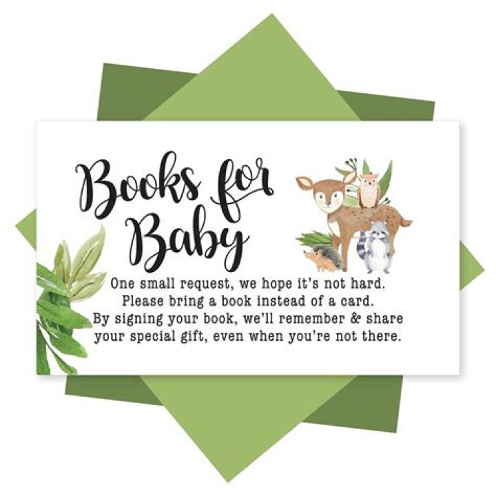 What is a bring a book baby shower?