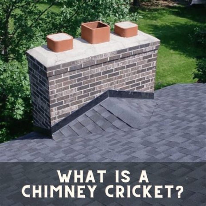 What is a fireplace cricket?